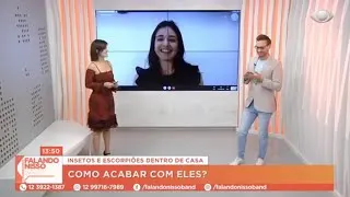 Reportagem: Band Vale Insetos e escorpiões dentro de casa: como acabar com eles
